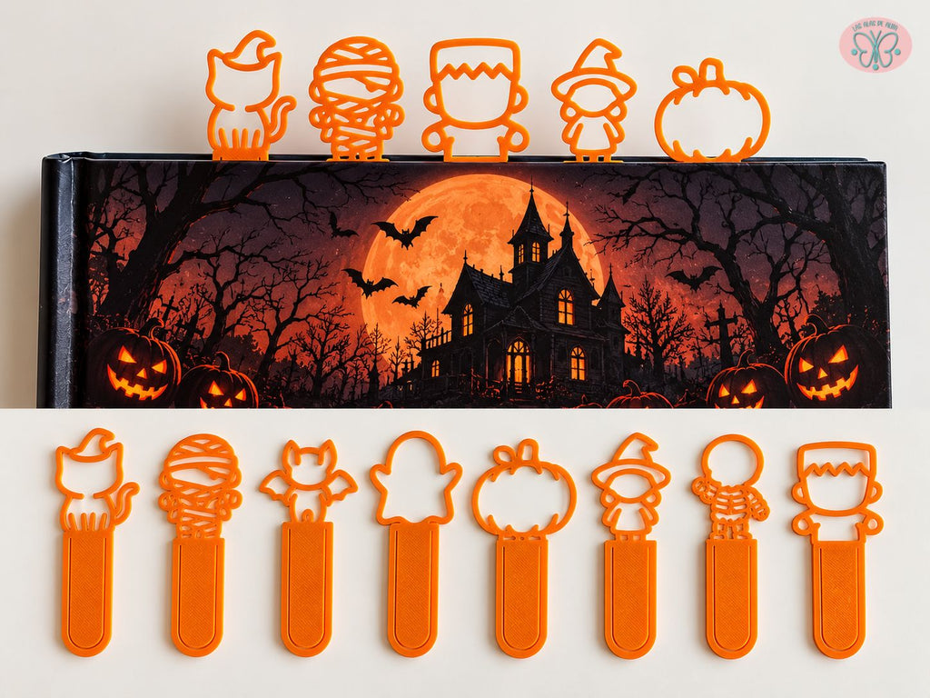 🎃 Mini marcapáginas Halloween