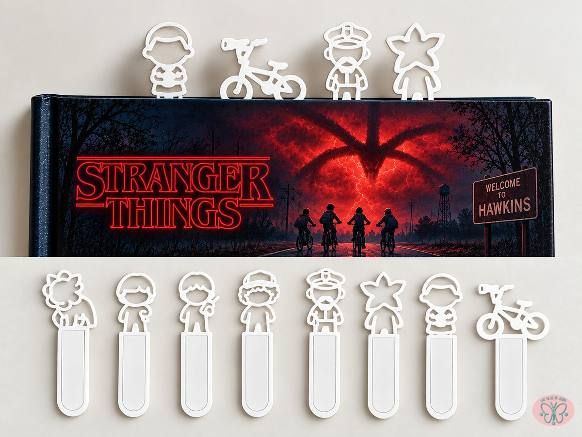📚✨ Mini-marcapáginas Stranger Things