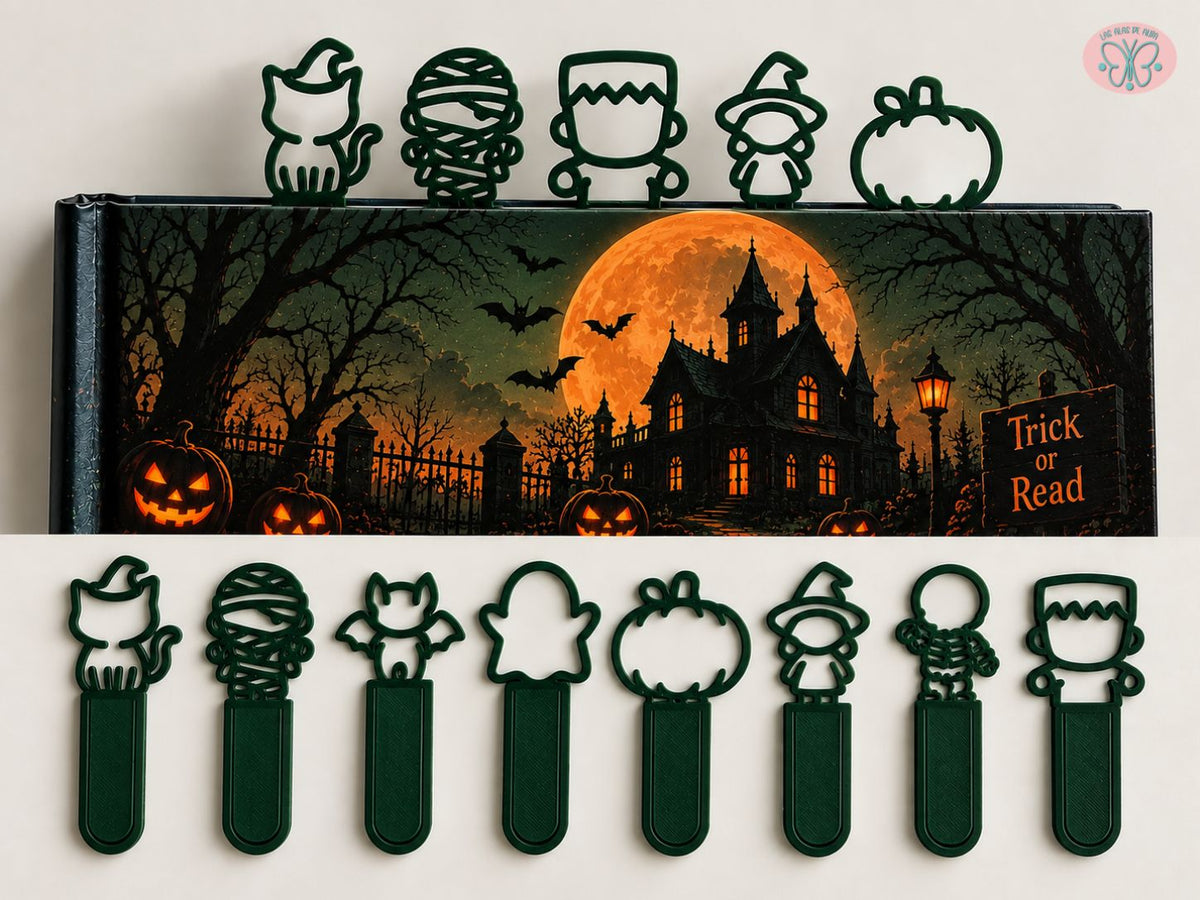 🎃 Mini marcapáginas Halloween