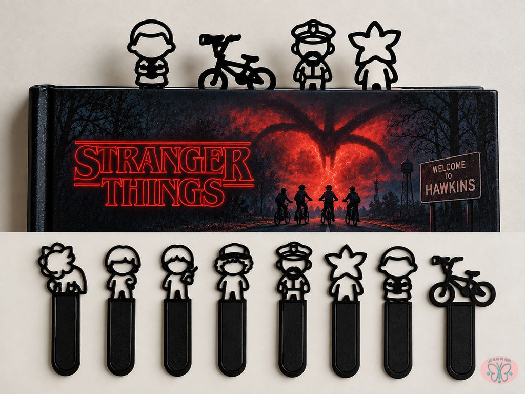 📚✨ Mini-marcapáginas Stranger Things