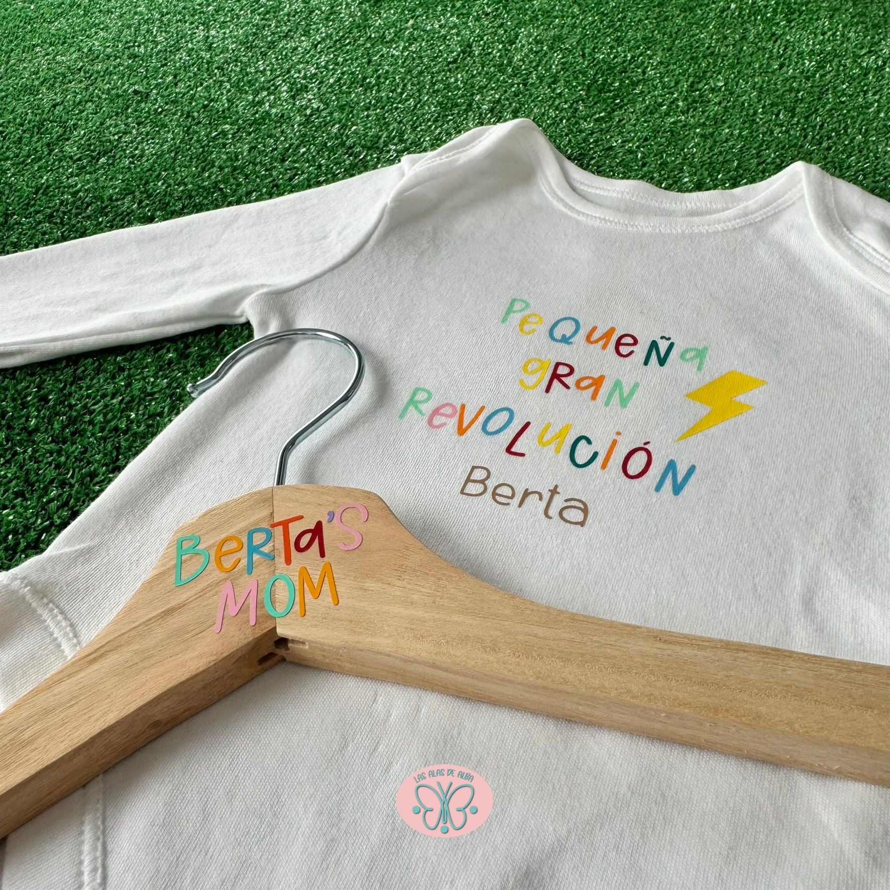 Pack Body Bebé + Percha Mamá
