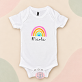 Body Arcoiris + Nombre