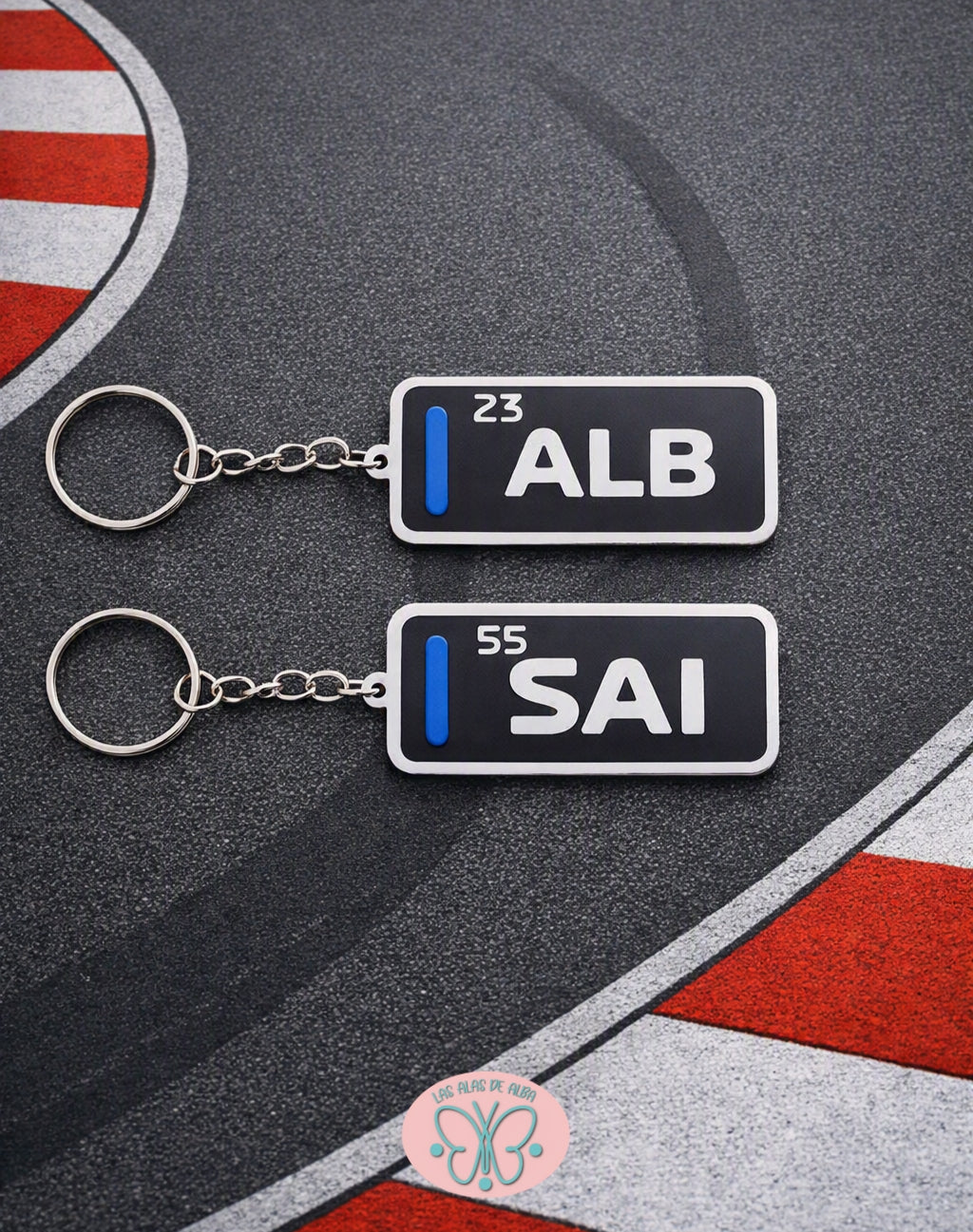🏎️ Llaveros Fórmula 1 — Colección Pilotos