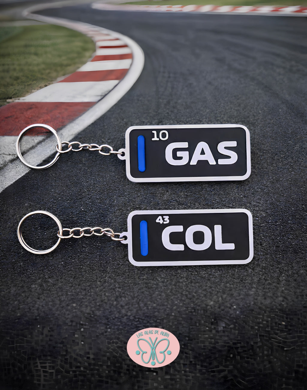 🏎️ Llaveros Fórmula 1 — Colección Pilotos