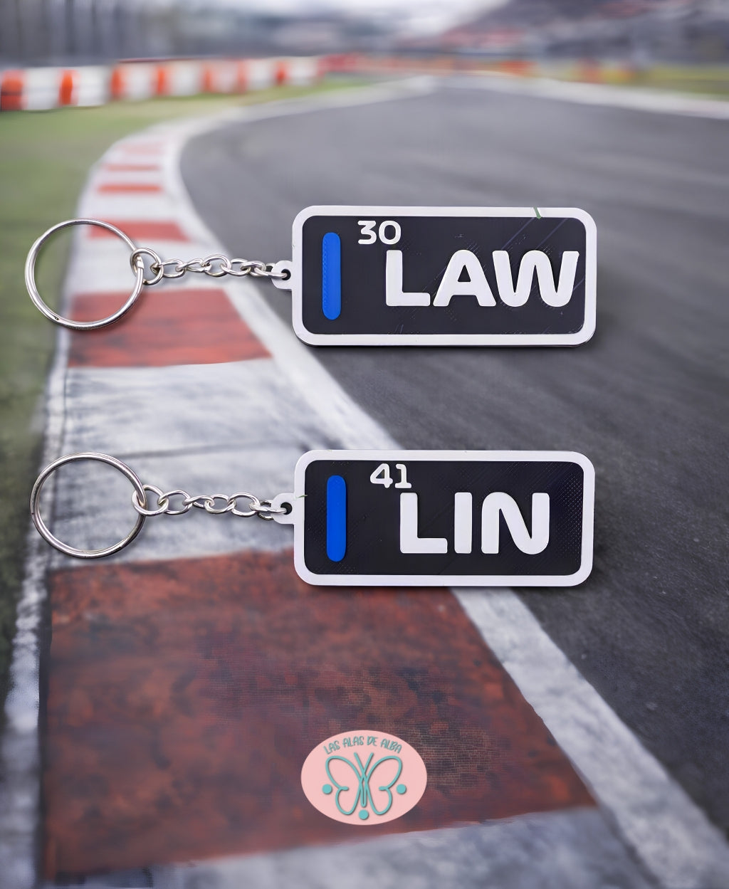 🏎️ Llaveros Fórmula 1 — Colección Pilotos