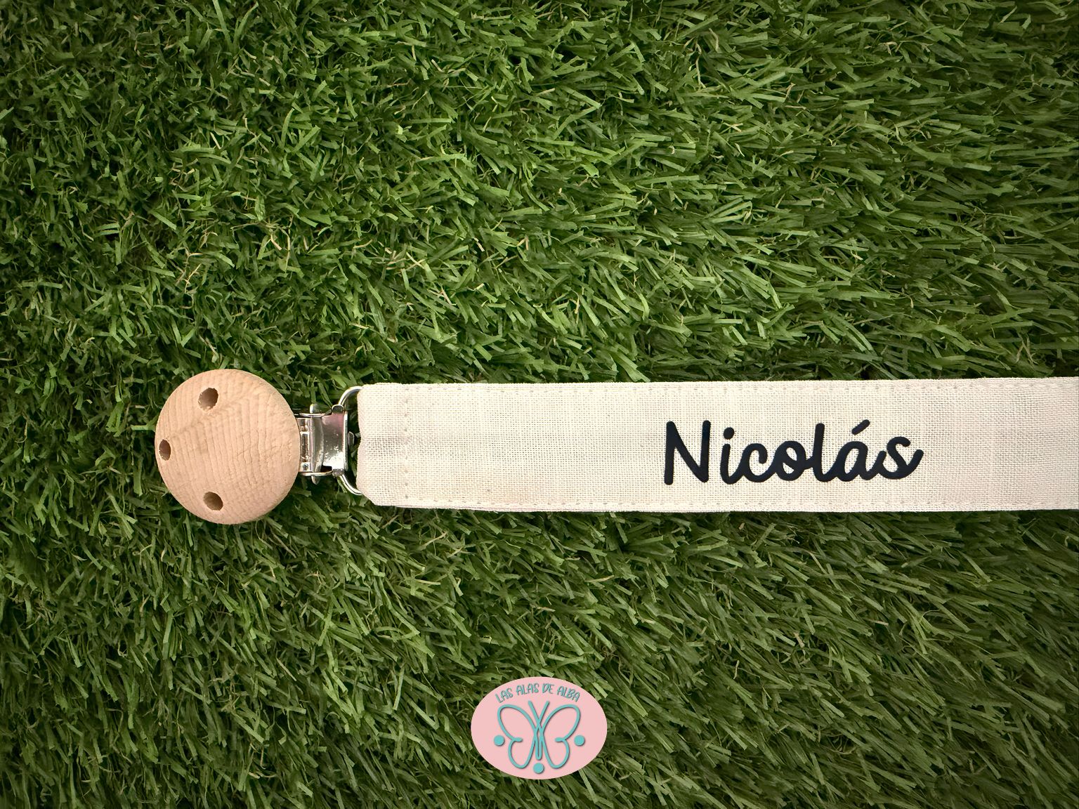 🍼 Chupeteros personalizados con nombre