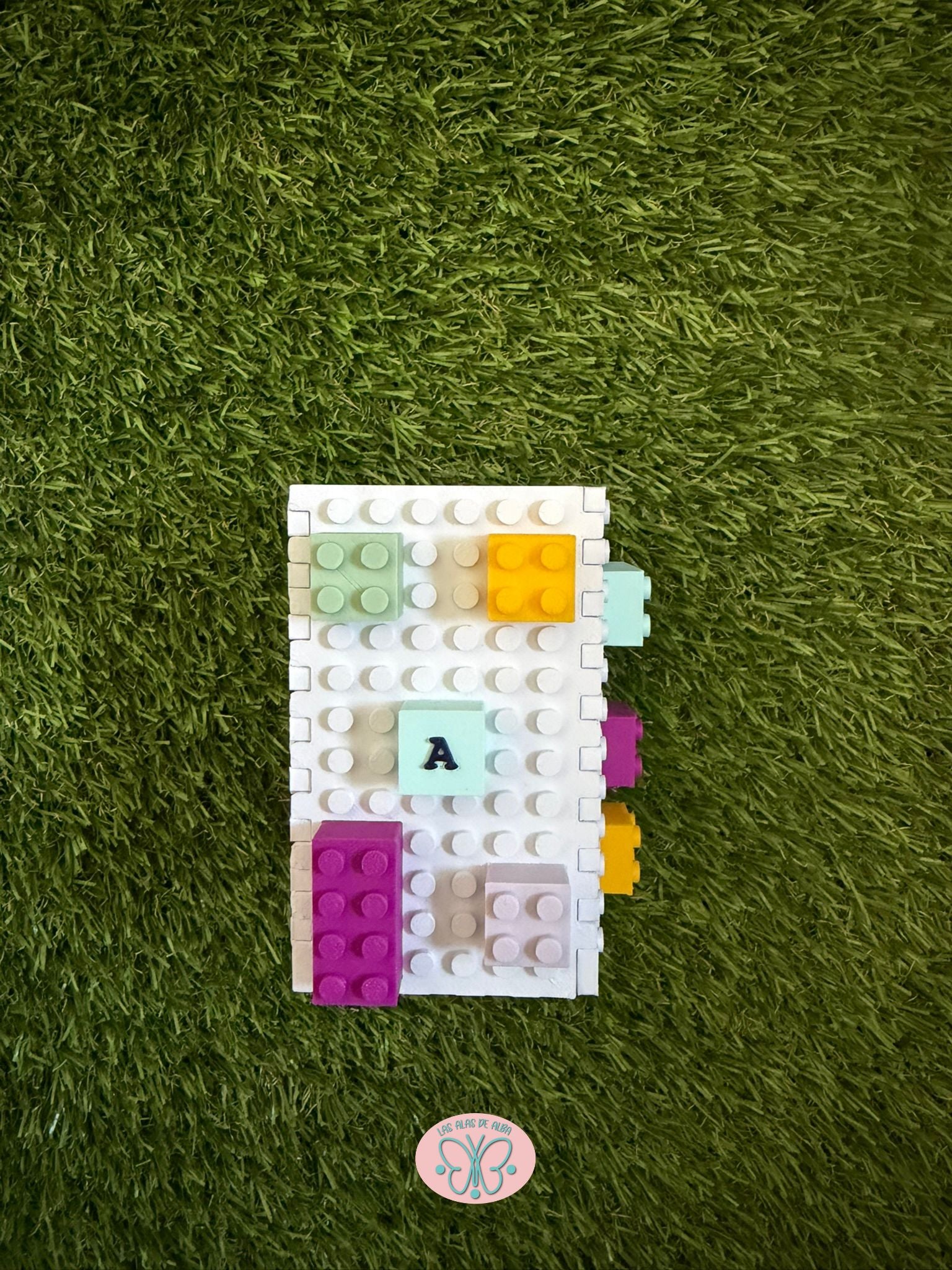 Bote para lápices estilo LEGO 🧩