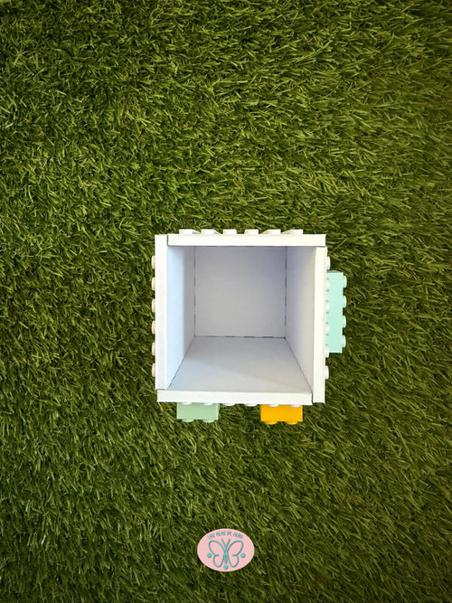 Bote para lápices estilo LEGO 🧩