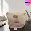 🌿 Neceser de algodón reciclado